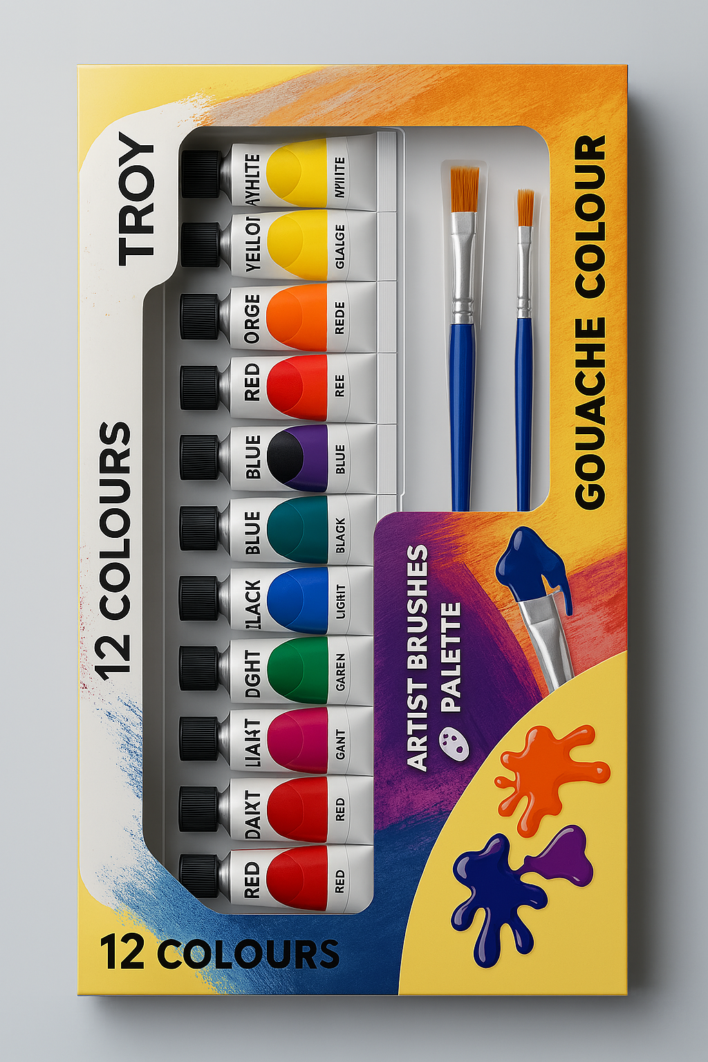 TROY Gouache Colour Set